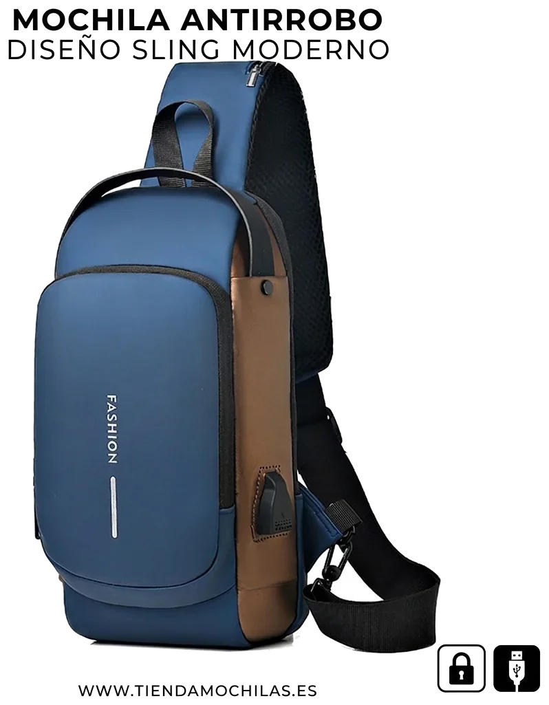MOCHILA ANTIROBO - ángulo antirrobo urbano